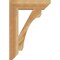 Ekena Millwork Legacy Slat Rough Sawn Bracket, Western Red Cedar, 4"W x 18"D x 26"H BKT04X18X26LEC06RWR - alternate 4